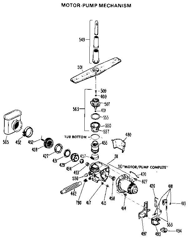 PUMP AND MOTOR