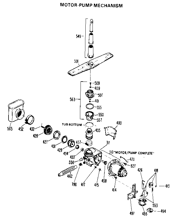 PUMP AND MOTOR