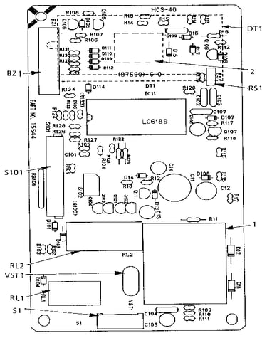Power and control circuit board