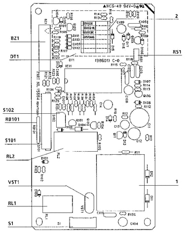 Power and control circuit board