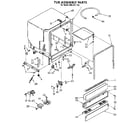 Kenmore 6651671190 tub assembly diagram
