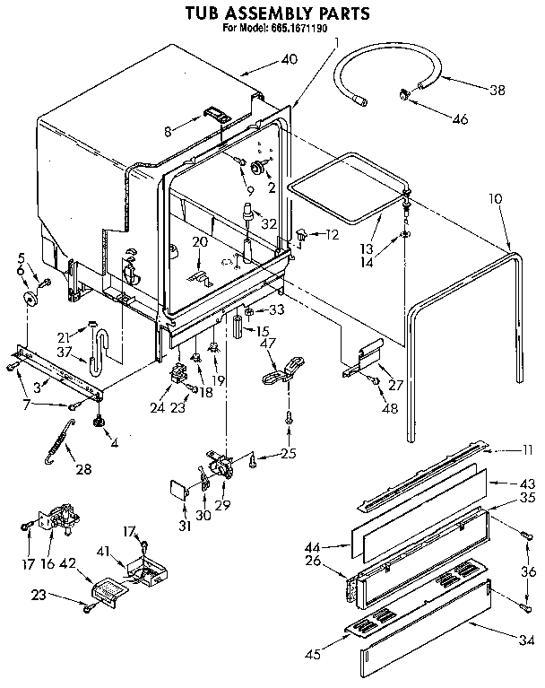 Tub assembly
