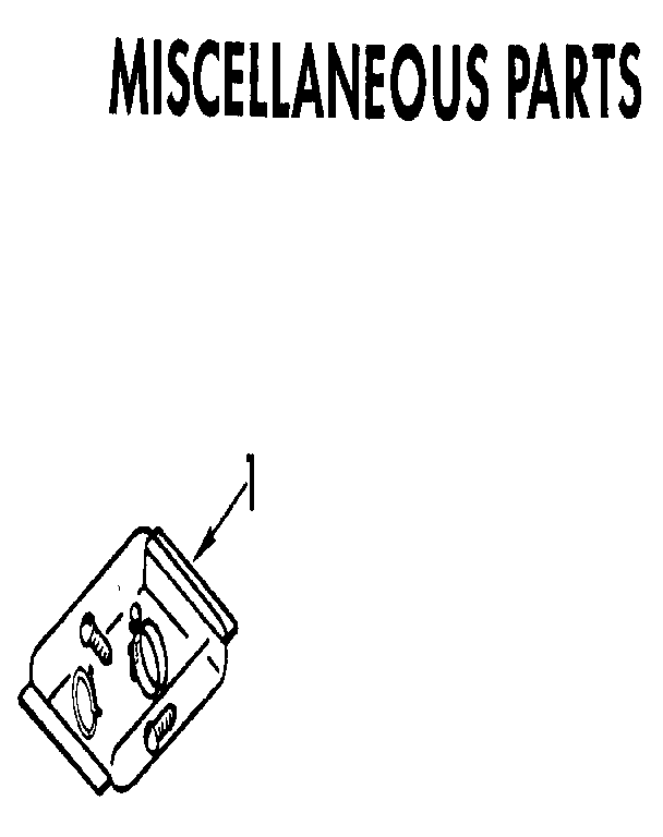 Miscellaneous