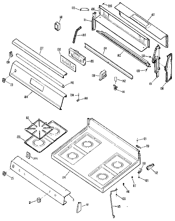 Main top section