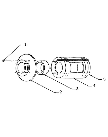 Combustion chamber ass'y (rd 80087)