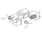 Yukon M-99-70 blower assembly (rm10490) diagram