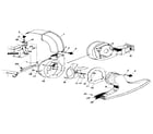 MTD 242687 air duct assembly diagram