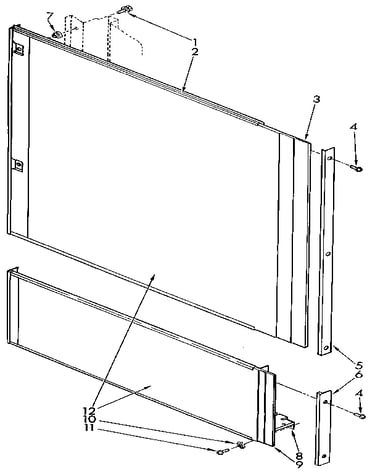 Door and panel