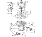 KitchenAid KUDB220T5 pump and motor diagram