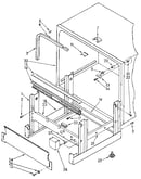 Frame and tank