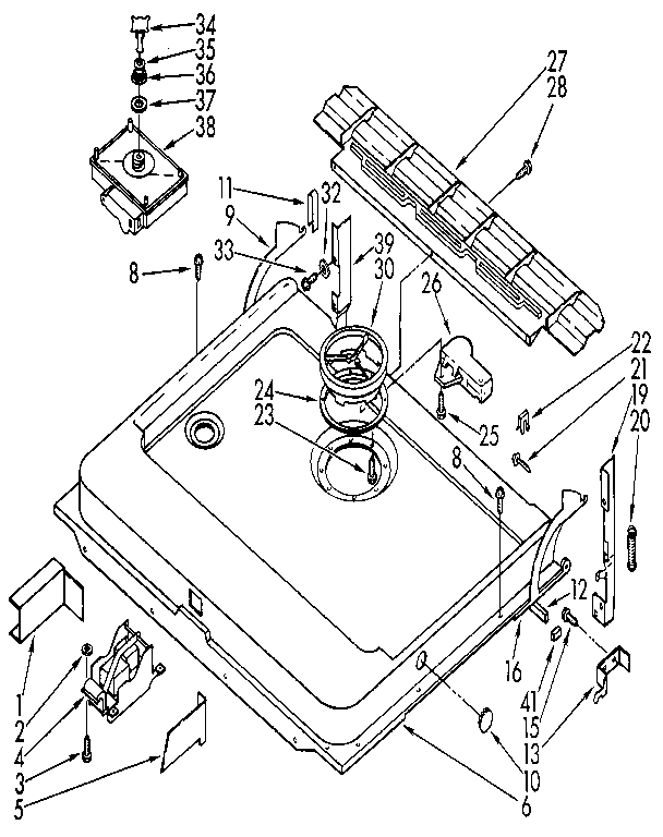 Door and latch