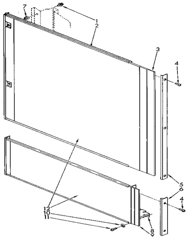 Door and panel