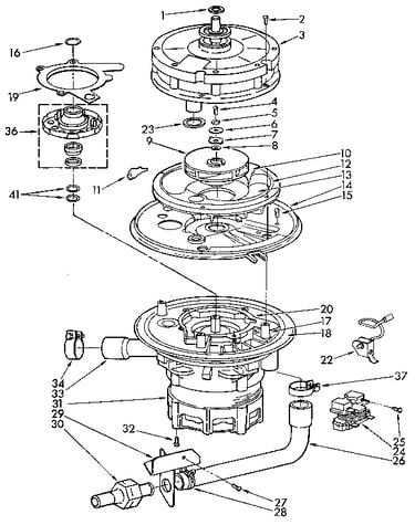 Pump and motor