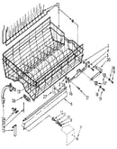 Upper rack and track