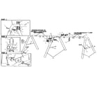 Sears 512720941 a-frame assembly diagram