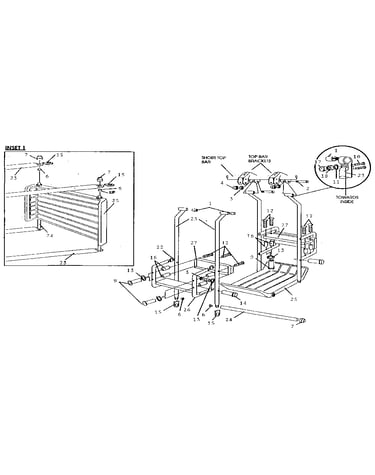 Lawn swing assembly