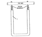 Sears 512720941 trapeze assembly diagram
