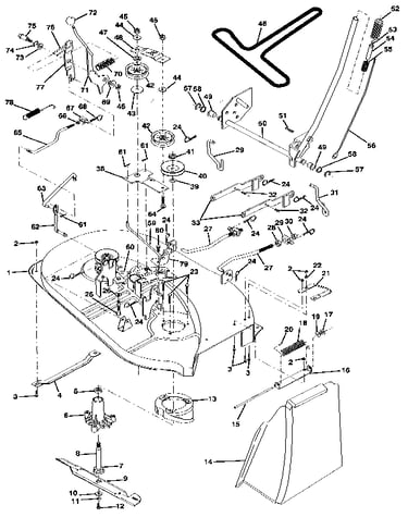 38" mower