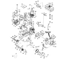 Tecumseh HM100-159223K replacement parts diagram