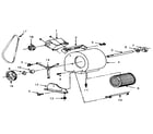 Yukon LWE-020 blower assembly diagram