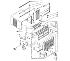 Kenmore 1068791091 cabinet diagram