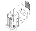 Kenmore 106855402 cabinet diagram