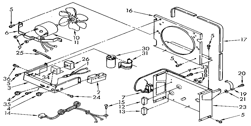 Frame and control