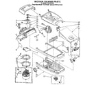 Kenmore 1162234890 base assembly diagram