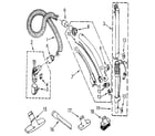 Kenmore 1162234890 hose and attachment diagram