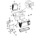 Kenmore 2539725080 electrical system and unit diagram