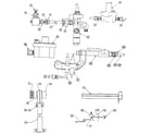 Schwank URC933CL gas burners and manifold diagram