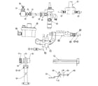 Schwank URC922CL gas burners and manifold diagram