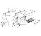 Yukon LWG-168 blower assembly diagram