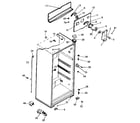 Kenmore 2539305267 cabinet diagram