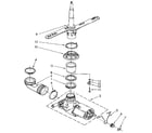 Kenmore 6651711591 pump and sprayarm diagram