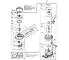 Kenmore 6651661591 pump and motor diagram