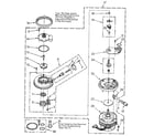 Kenmore 6651565591 pump and motor diagram