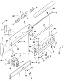 Backguard section