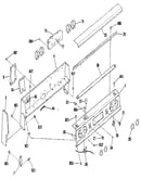 Backguard section