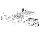 Kenmore 22996466 gas burners and manifold diagram