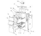 Kenmore 22996465 jacket - section and base diagram