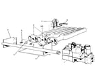 Kenmore 22996465 gas burners and manifold diagram