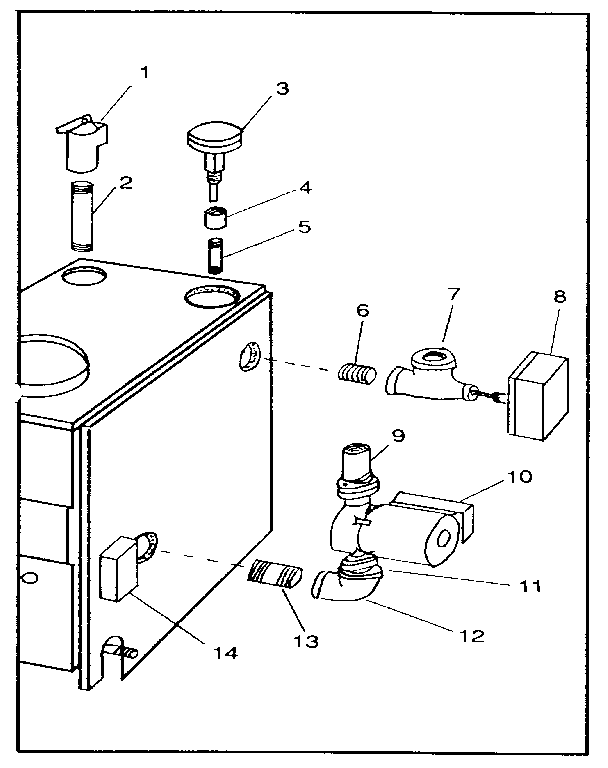 Boiler controls and piping