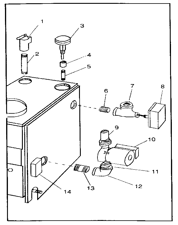 Boiler controls and piping