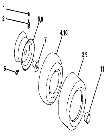 Wheels and tires