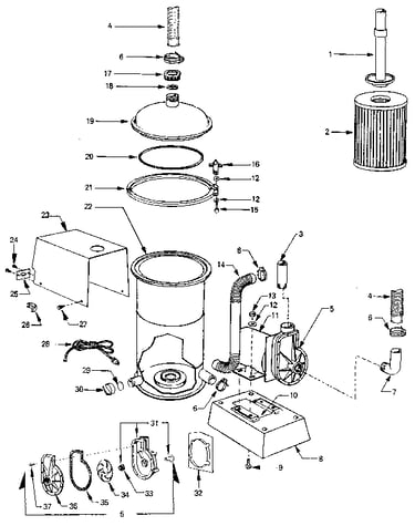 Swimming pool filter