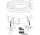 Sears 167415960 replacement parts diagram