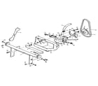 Craftsman 100265120 front mount assembly diagram