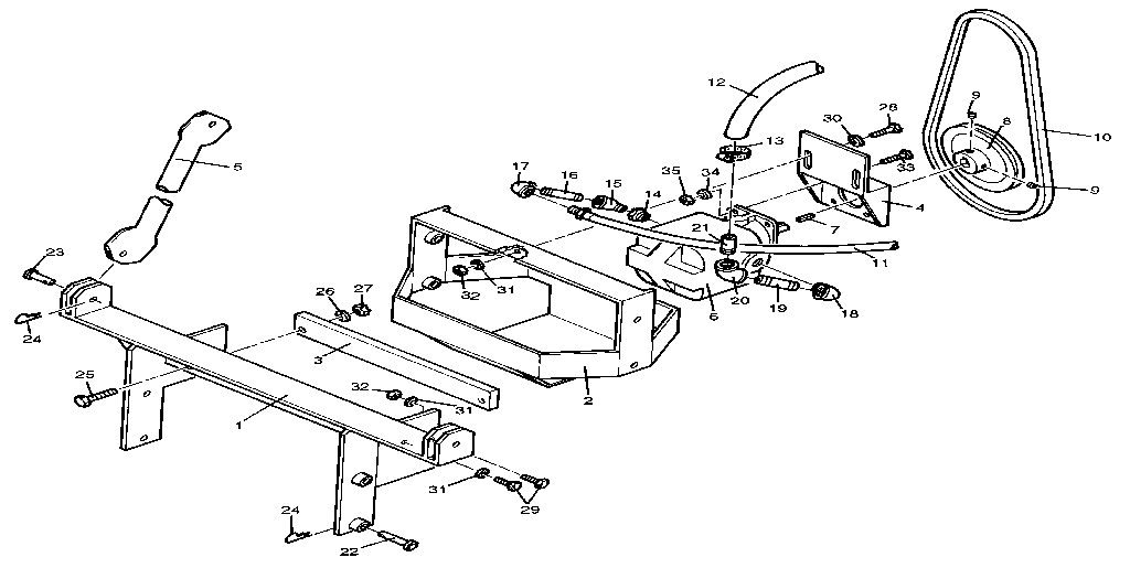 Front mount assembly