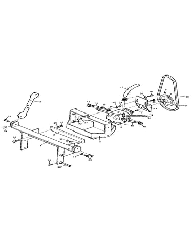 Front mount assembly